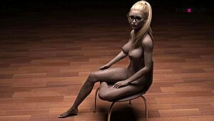 Dreams Of Desire - Alex Fucking Abys Ass In Doggy Position Then She Raids His Dick