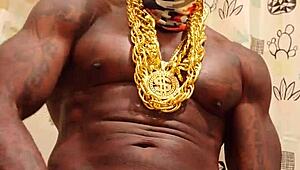 Feeling Crazy Stroking My Huge Monster BBC Hallelujah Johnson