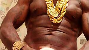 Feeling Crazy Stroking My Huge Monster BBC Hallelujah Johnson