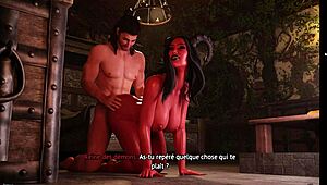 Fantasy Fuck in 3D Hentai Game with Wild Cartoon Action