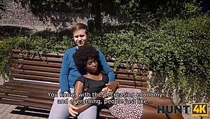 Unforgettable Ebony Pickup at El Royale with Cheating Interracial Vibes and Cuckold Thrills