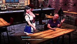 Feeling wild with anime milf in hot hentai cum action