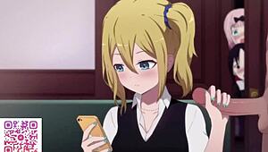 Ai Hayasaka plays solo with a monster cock in office mistress scene.