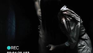 Horror porn with a BDSM ghost nurse. Can you handle my twisted handjob tricks?
