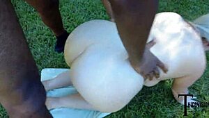 Hunter tracks down big booty pawg rabbit for fun