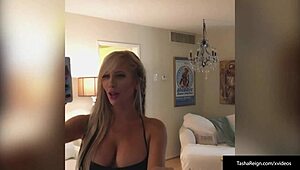 Amateur Home Video Shows Big Titty Beauty Tasha Reign Getting Pounded With Blowjob And Ass Licking
