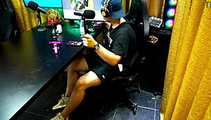 andressa sanchez sensualizou gostoso pro ruan ela meteu o rabo na câmera e colocou o pau dele pra fora - podcast pópum no barraco - completo no sheer red