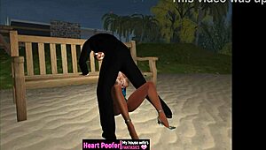 He asked if I swallowed, and the emotion was overwhelming in this cartoon sex scene