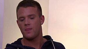 but brandon wilde interacts with calvin banks in an intimate way