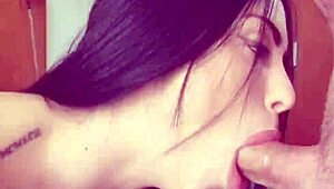 Wow, anal training with Vittoria Divine and Leila Botwin is wild, deepthroat and rimming! 😍