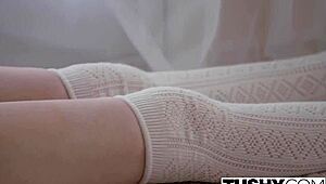 Tutor Disciplines With Anal. Brunette Rides And Gapes.