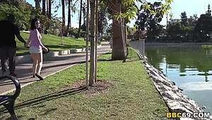 Mary Jane Mayhem takes on huge black cock