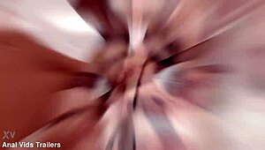 Dap and atogm with nikki riddle and sarah slave in bdsm session with squirting