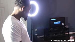 Big assed sienna dream blows cock while riding and getting rimmed bent over