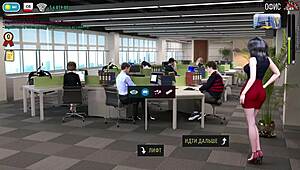 Feeling wild with anime milf in hot hentai cum action