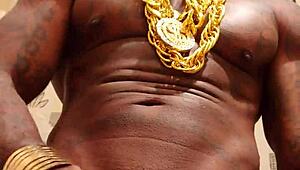 Feeling Crazy Stroking My Huge Monster BBC Hallelujah Johnson