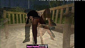 He asked if I swallowed, and the emotion was overwhelming in this cartoon sex scene