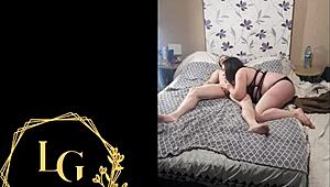 i gave french chubby milf blowjob while she rode my dick and licked balls