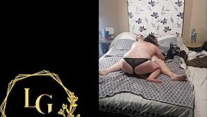 i gave french chubby milf blowjob while she rode my dick and licked balls