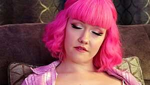 Evie Rees Turns Into a Total Bimbo for Hard Action