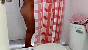 Spying On Big Ass In Shower!