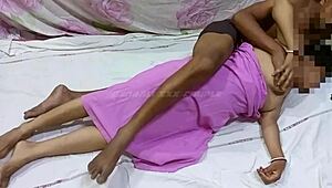 Desi creampie action with devar and bhabhi dirty talk