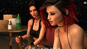 rock star gameplay part 10 with milf threesome on yacht.