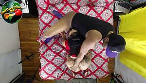 Queen Rogue and BBC fucking and sucking before cameras