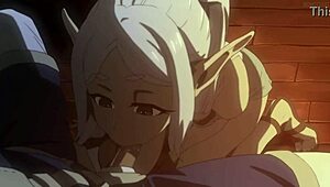 Frieren from anime indulges in hentai with momotdart