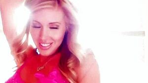 samantha feels intense arousal teasing her big tits and pussy nude on cam