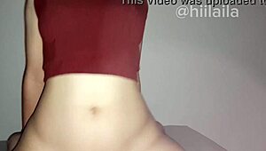 Riding Until Cum Inside Latina Wife