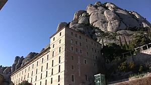 fucking in public around monastery with teen passion