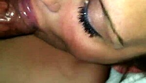 Horny White Slut with Big Black Cock