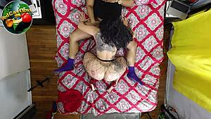 Queen Rogue and BBC fucking and sucking before cameras