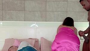 I’m so turned on by my neighbor’s huge cock creaming my pussy!