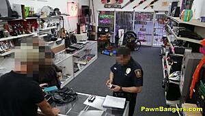 Brunette Slut Punished with Monster Cock