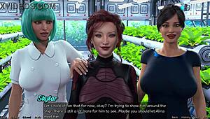 stranded in space 2, meeting those hot step sisters for some fun