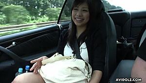 hey karin asahi, suck that dick uncensored in public now