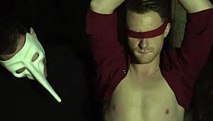 Young gay boy's tight ass is fingered and jerked off in high definition
