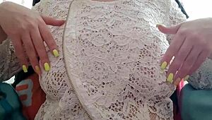 LuxuryOrgasm teases with big tits for your naughty play