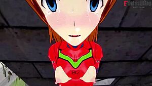 Asuka Fucking Mecha Suite Pov Neo Genesis Evangelion Short