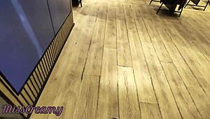 Hot Teacher Helps in Dressing Room