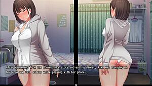 Gece sokakta çıplak dolaşıp kapılarda parmaklayan büyük memeli 18+ hatun - gece yürüyüşü 1/3