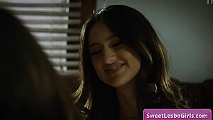 Horny Friend Seduces Lovely Brunette Lesbian Babe Kylie Rocket And Licks Her Wet Tits To Orgasm