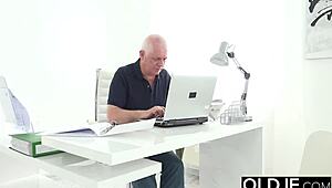 Nick, lick that young pussy, then shove your old man dick in her mouth for a blowjob?