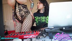 Blonde Goddess Sabrina Sabrok Dominates with Ass Licking, Blowjob, and Fucking