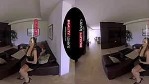 Tina's naughty business colleague returns with fingering, blowjob, and cowgirl riding emotions