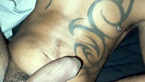 wild gay sex after club with hungry stud riding bareback