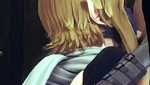 Yaoi Femboy Zelda Gives Link Wild Handjob! Wow, That Sissy Crossdress Blowjob Rocks Asian Manga!