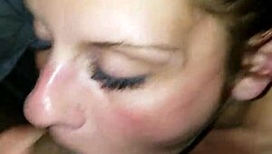 Horny White Slut with Big Black Cock